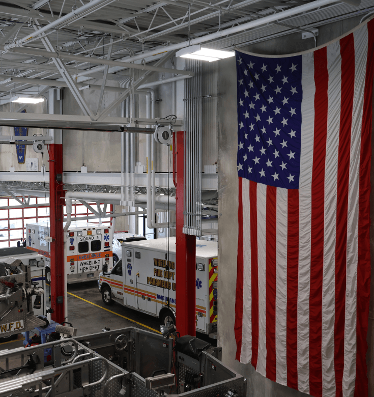 wheeling fire dept project